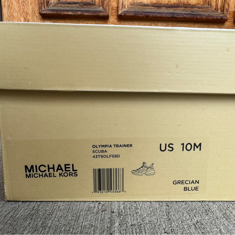 Michael Kors Olympia Trainer Scuba Grecian Blue - Picture 3 of 8